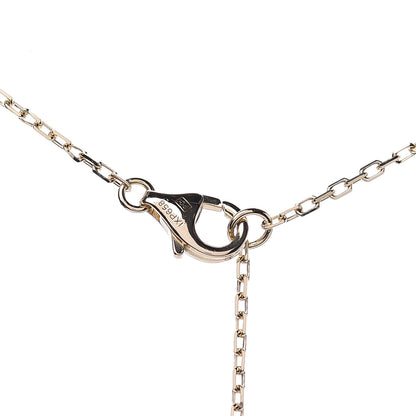 Cartier 18K Yellow Gold Diamond LM D'Amour Pendant Necklace 5 of 8