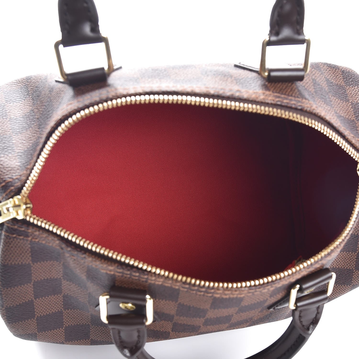 Louis Vuitton Damier Ebene Speedy Bandouliere 25 6 of 8