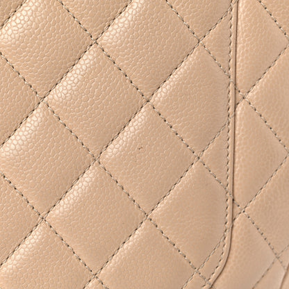 Chanel Caviar Quilted Grand Shopping Tote GST Beige Clair 21 of 32