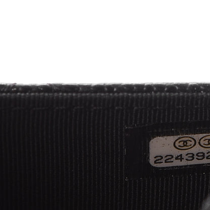 Chanel Caviar Quilted Wallet On Chain WOC Black 8 of 8