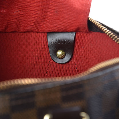 Louis Vuitton Damier Ebene Speedy 30 6 of 9
