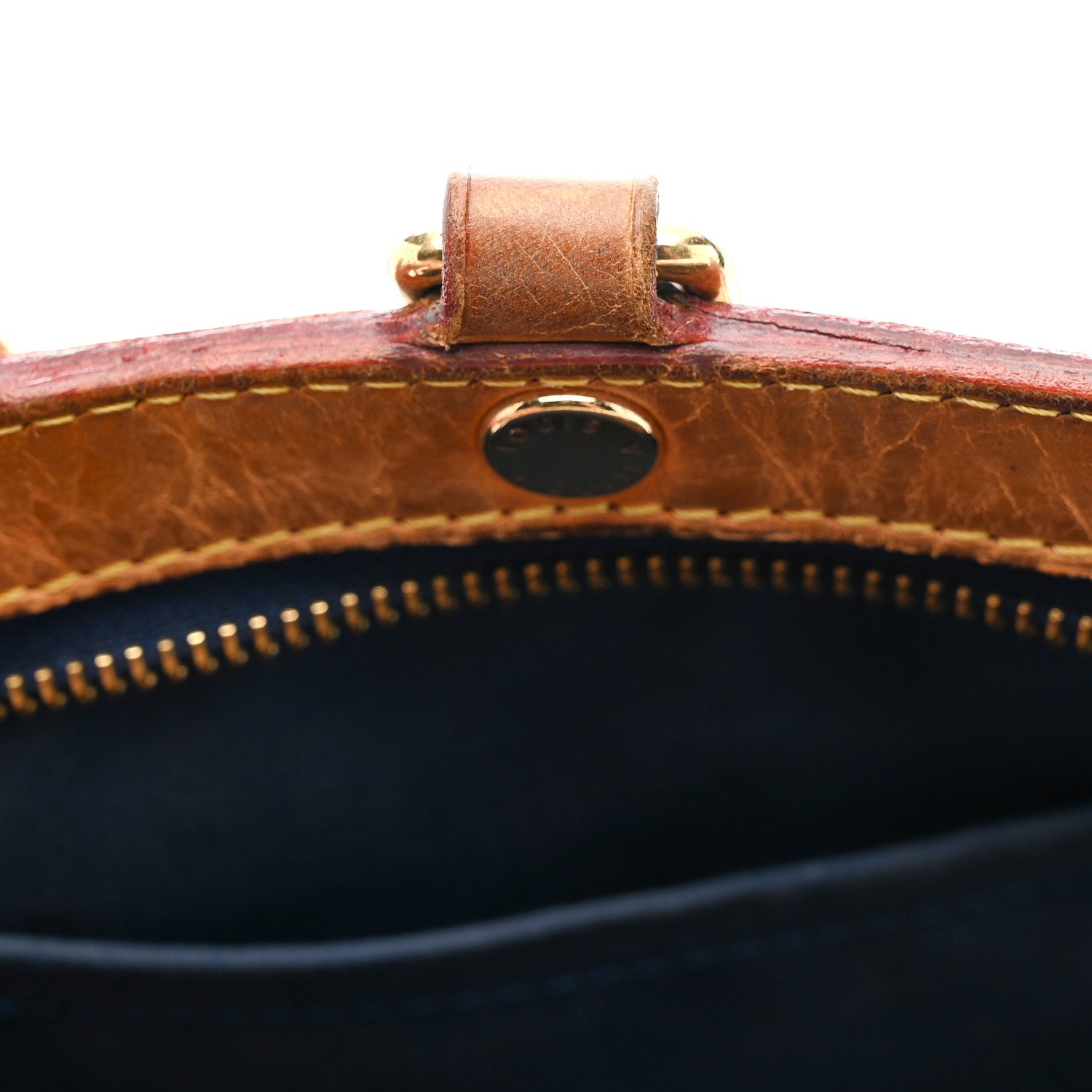 Louis Vuitton Vernis Brea MM Grand Blue 12 of 14