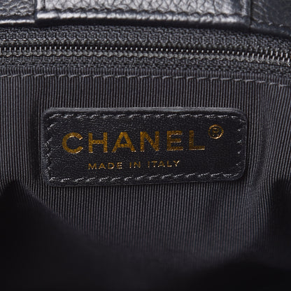 Chanel Calfskin Cerf Executive Shopper Tote Black 8 of 15