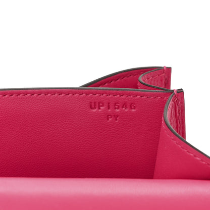 Hermes Epsom Shiny Alligator Constance 18 Rose Mexico 7 of 11