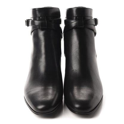 Saint Laurent Smooth Jodhpur Calfskin Blake Ankle Boots 40.5 Black 2 of 10