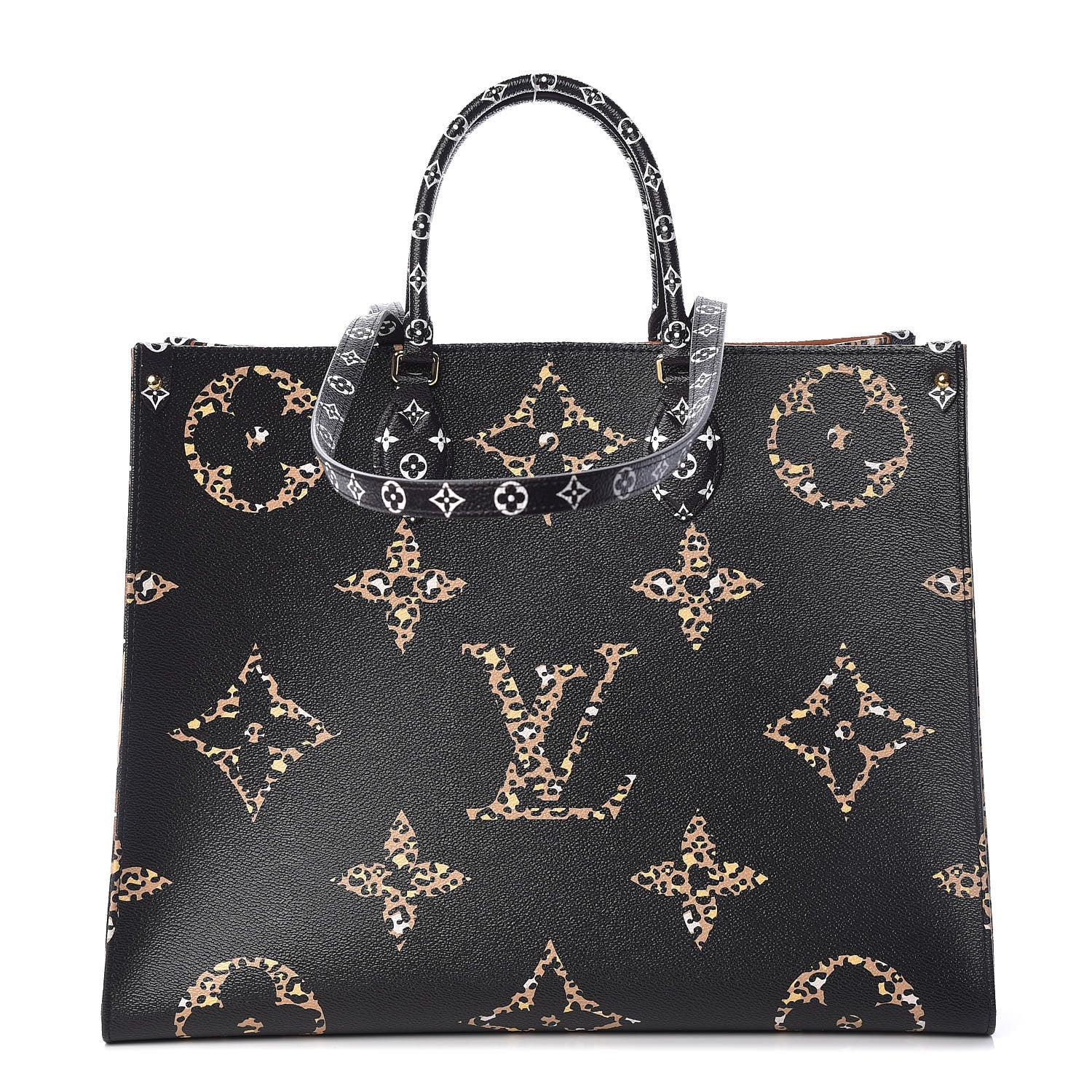 Louis Vuitton Monogram Giant Jungle Onthego GM Black 1 of 10