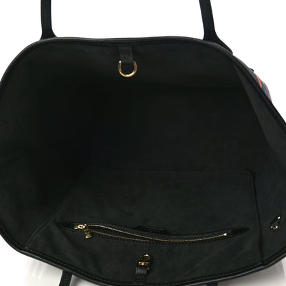 Louis Vuitton Game On Neverfull MM Black 5 of 9