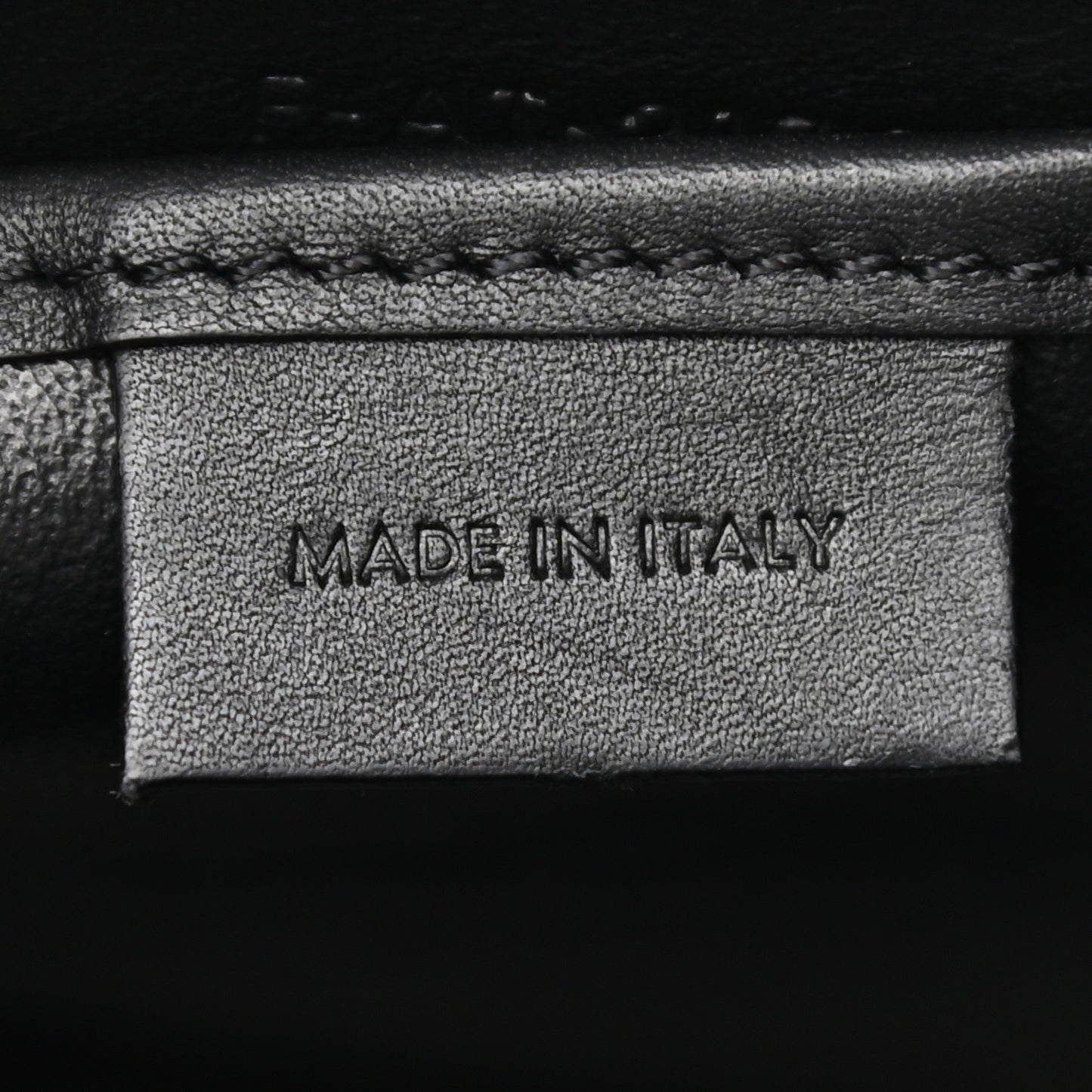 Smooth Calfskin Nano Luggage Black