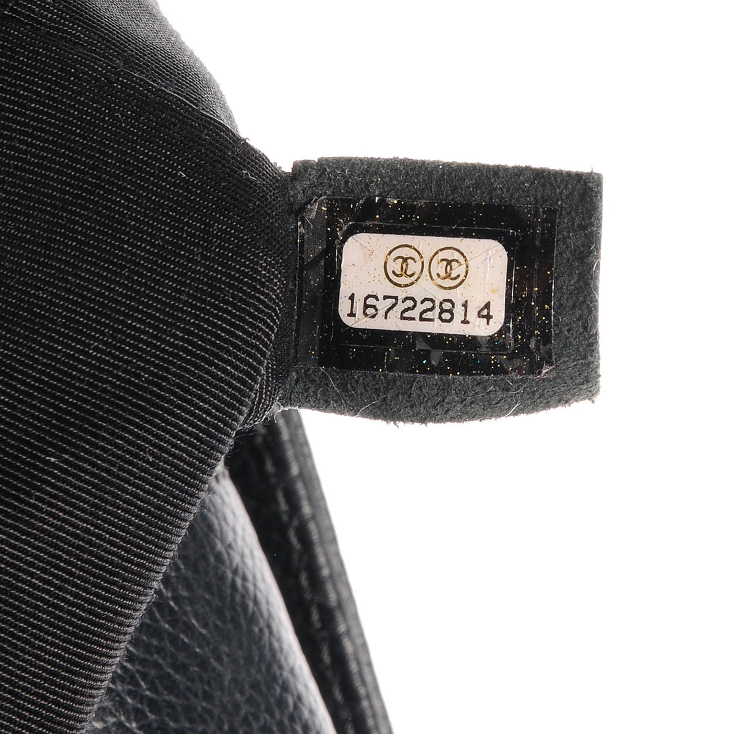 Calfskin Cerf Shopper Tote Black