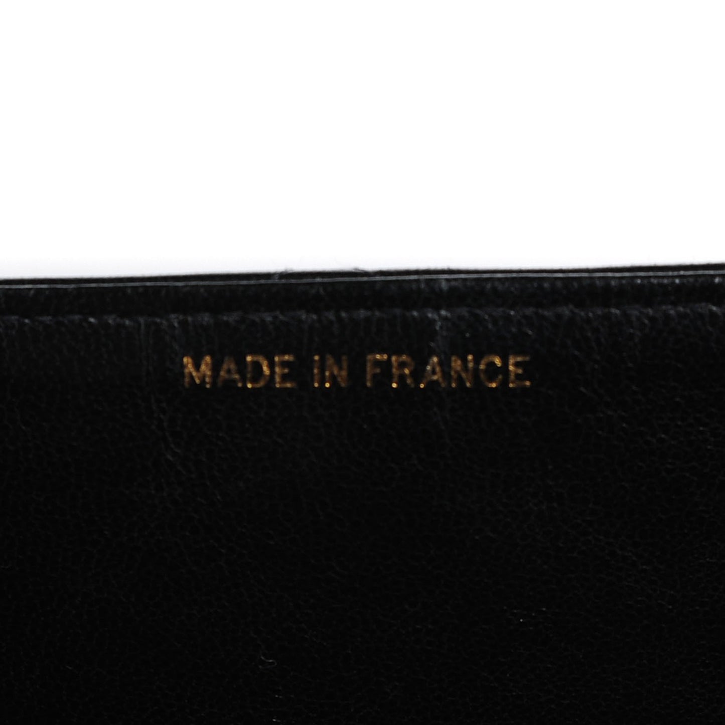Lambskin Quilted Flap Shoulder Bag Black