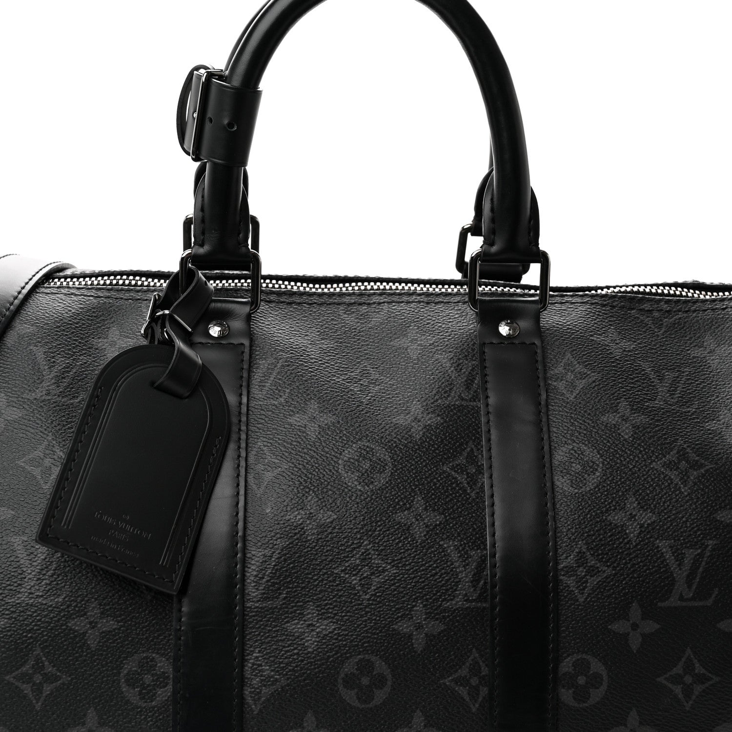 Louis Vuitton Monogram Eclipse Keepall Bandouliere 45 9 of 22