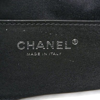 Chanel Metallic Caviar Quilted Mini Chanel 25 Handbag Silver 6 of 10