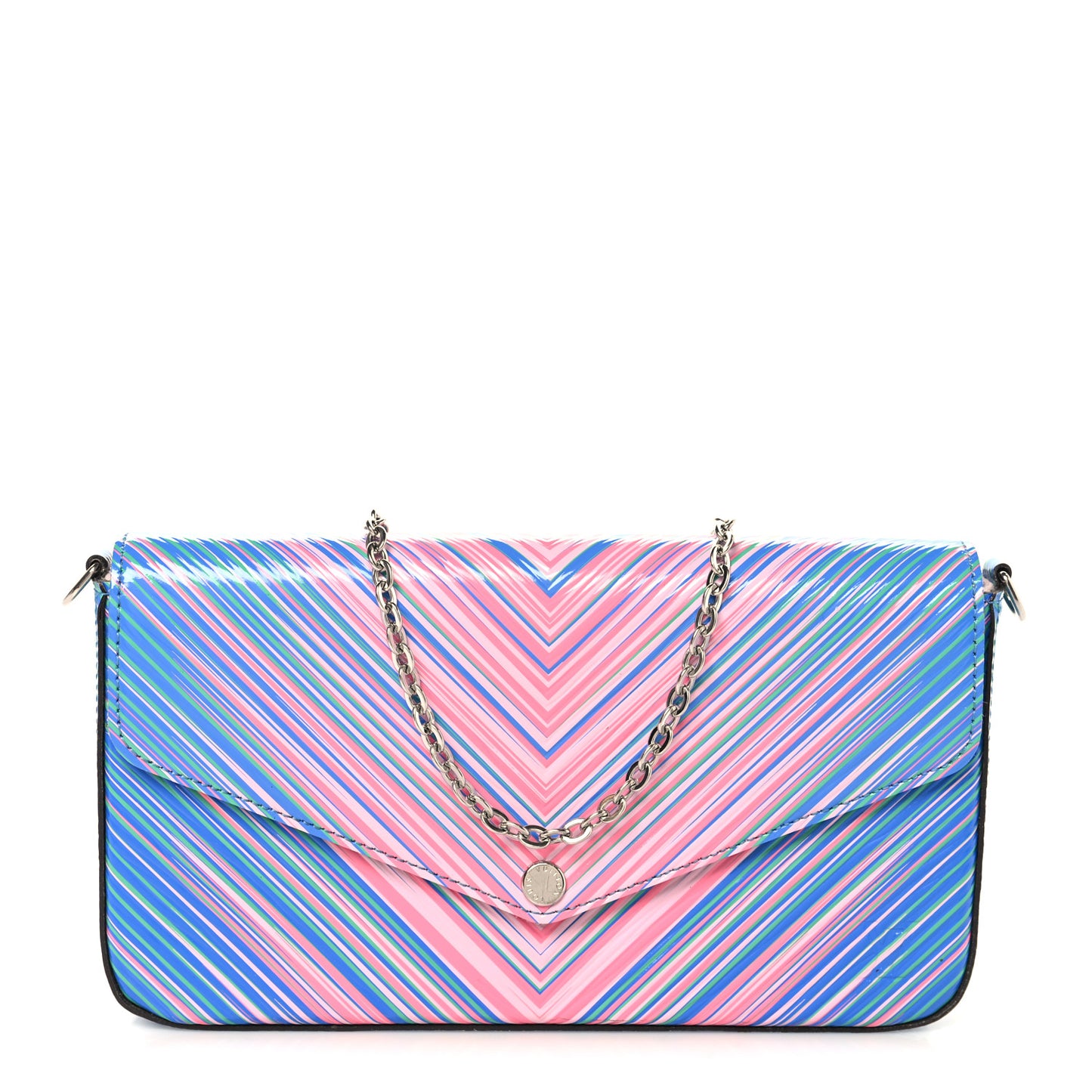 Epi Tropical Pochette Felicie Blue Rose