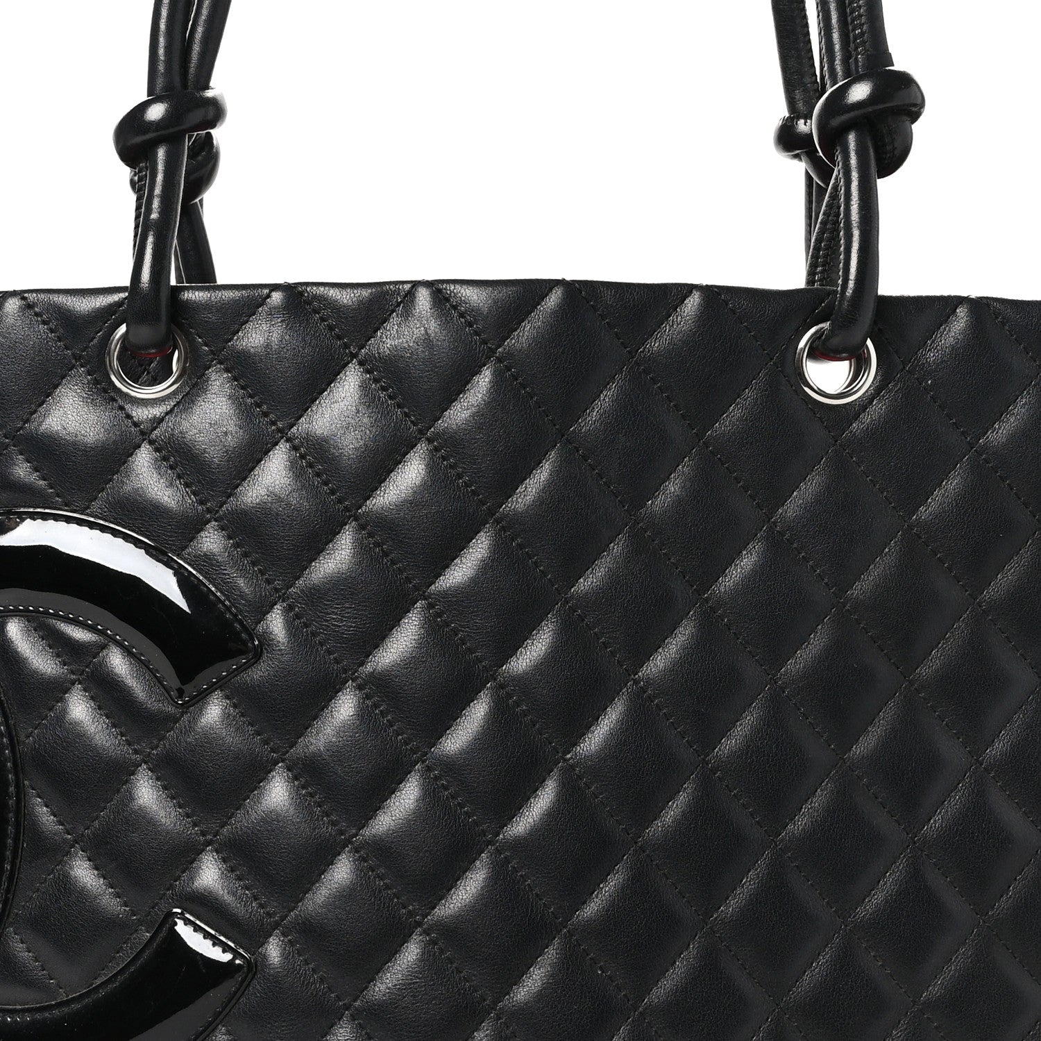 Chanel Calfskin Quilted Large Cambon Tote Black 8 of 12