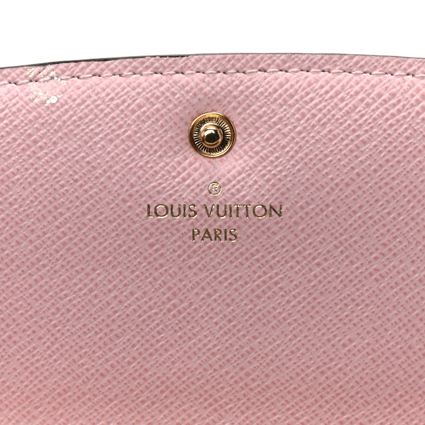 Monogram Emilie Wallet Rose Ballerine