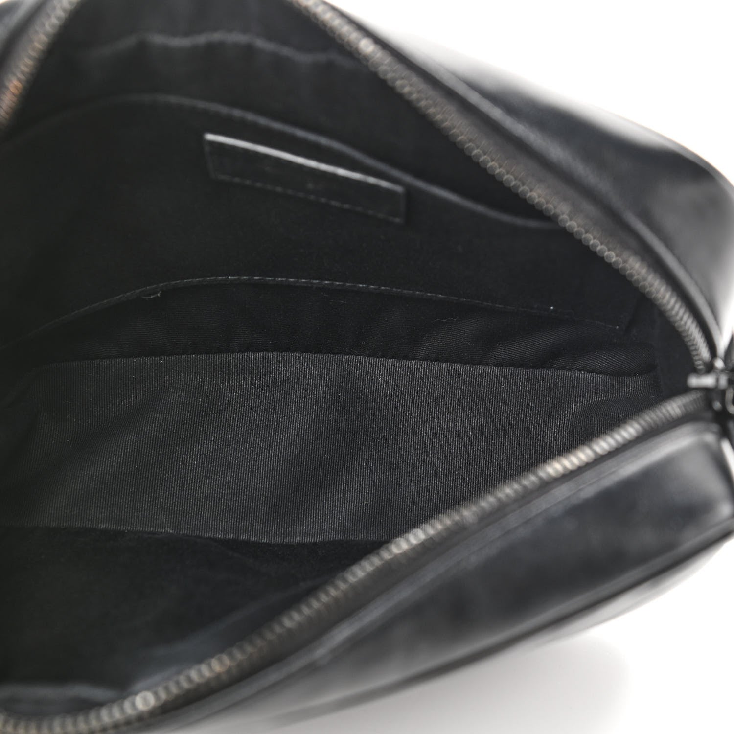 Saint Laurent Calfskin Matelasse Monogram Lou Camera Bag Black 7 of 10
