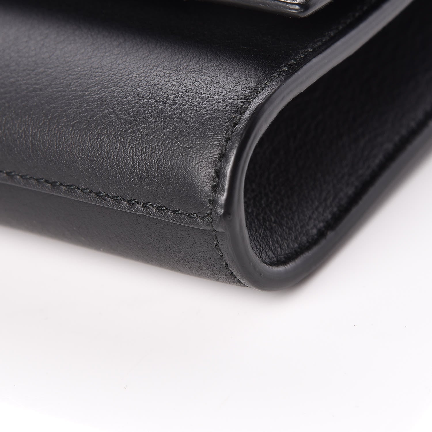 Saint Laurent Calfskin Classic Y Ligne Clutch Black 9 of 9