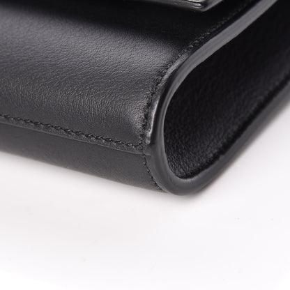 Saint Laurent Calfskin Classic Y Ligne Clutch Black 9 of 9