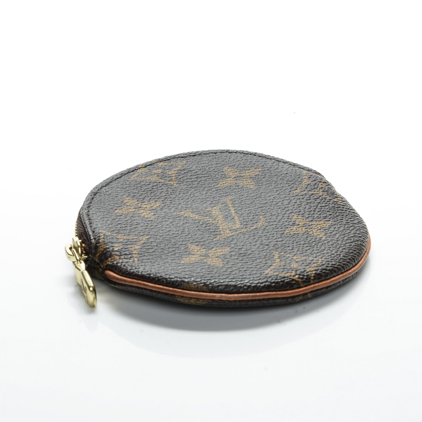 Monogram Round Coin Purse