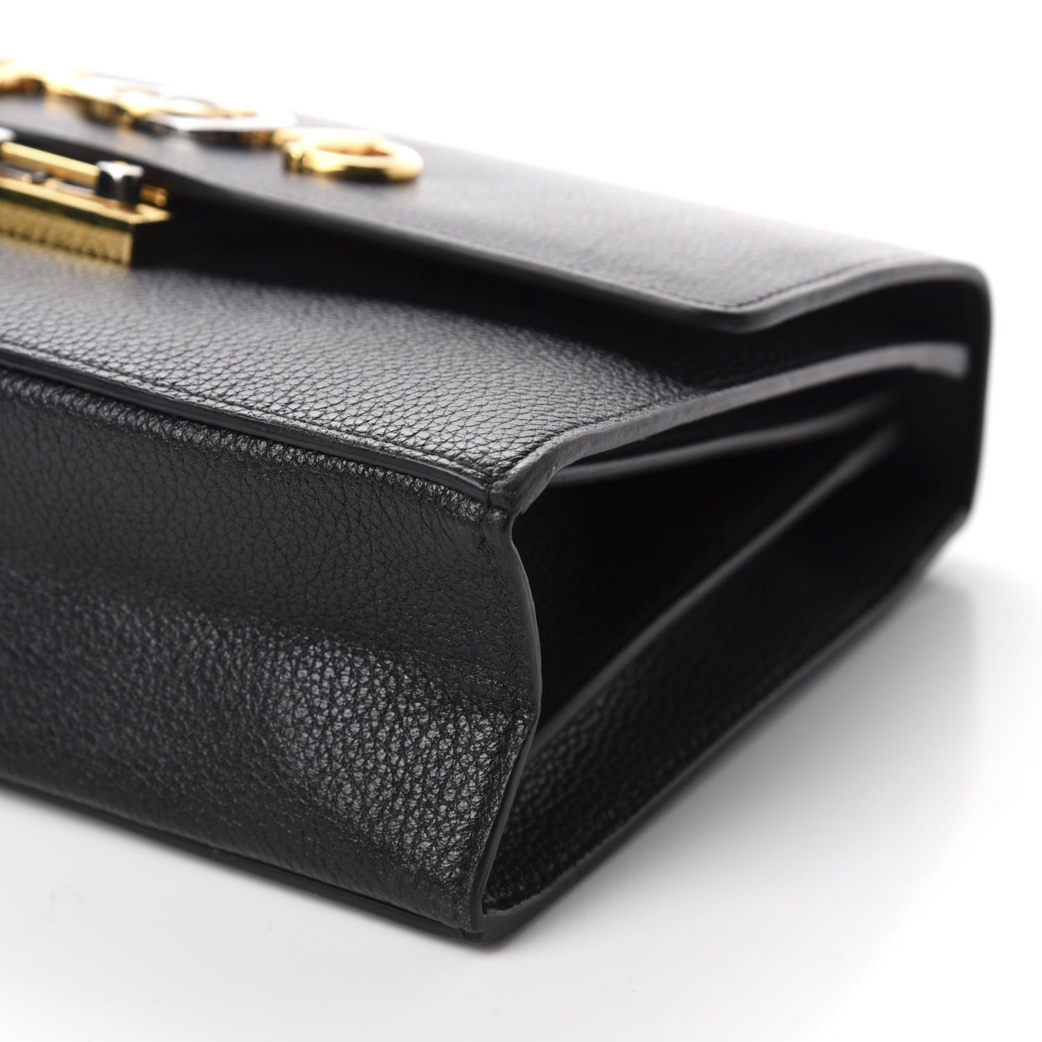 Gucci Grainy Calfskin Small Zumi Shoulder Bag Black 7 of 11