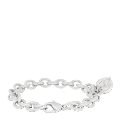 Tiffany Sterling Silver Apple Charm Bracelet 2 of 3