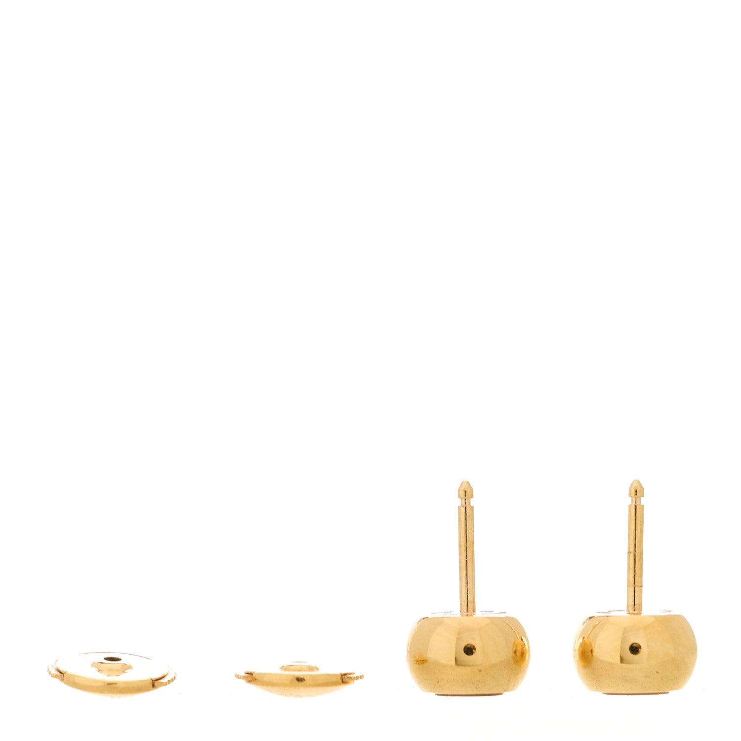 Chopard 18K Rose Gold Diamond Miss Happy Earrings 3 of 4