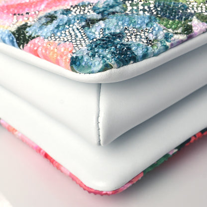 Louis Vuitton Satin Crystal Embellished Monogram Coussin BB Multicolor 8 of 9