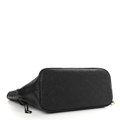 Louis Vuitton Empreinte Monogram Giant Neverfull MM Black 4 of 10