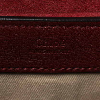 Chloe Calfskin Medium Faye Shoulder Bag Sienna Red 6 of 8