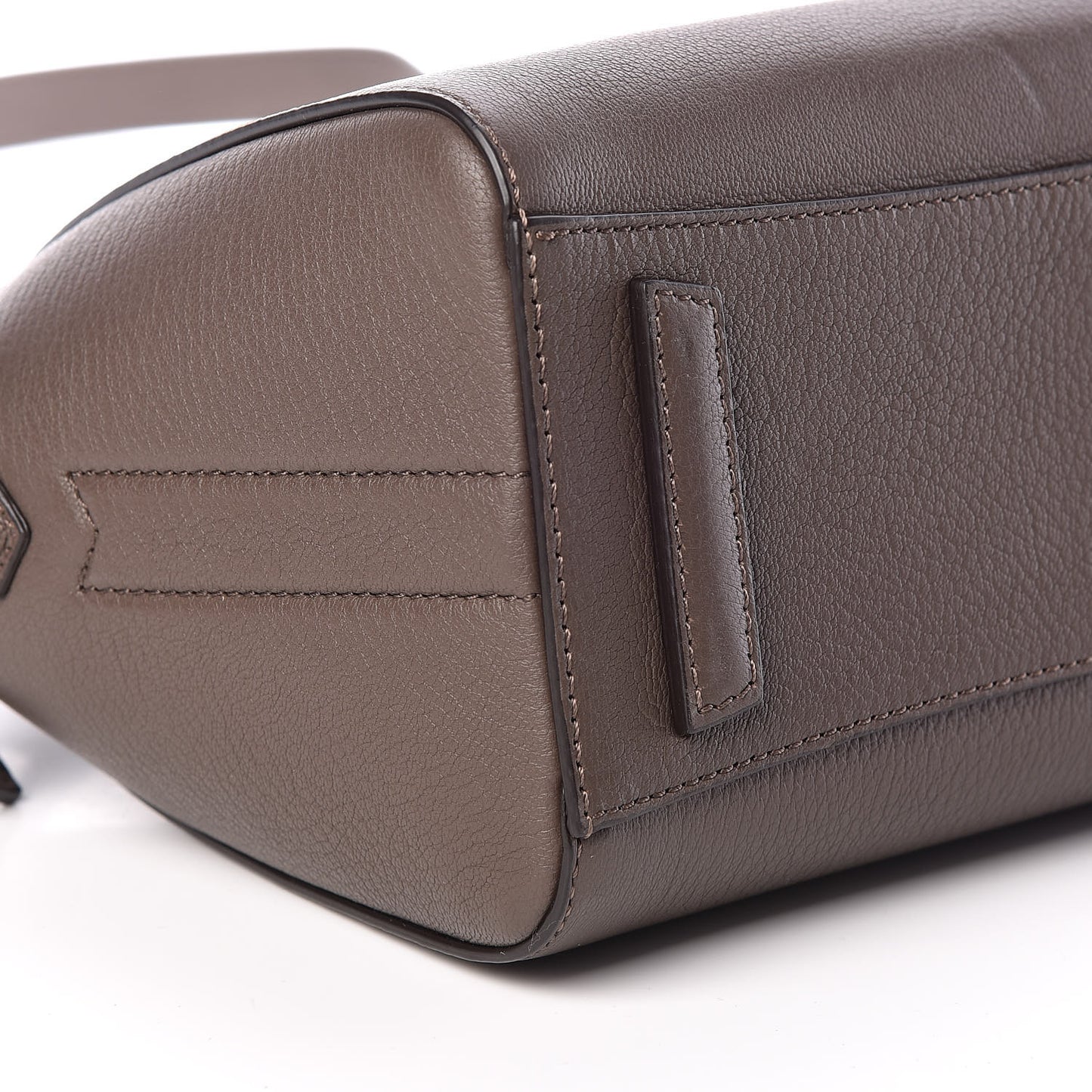 Sugar Goatskin Mini Antigona Heather Grey