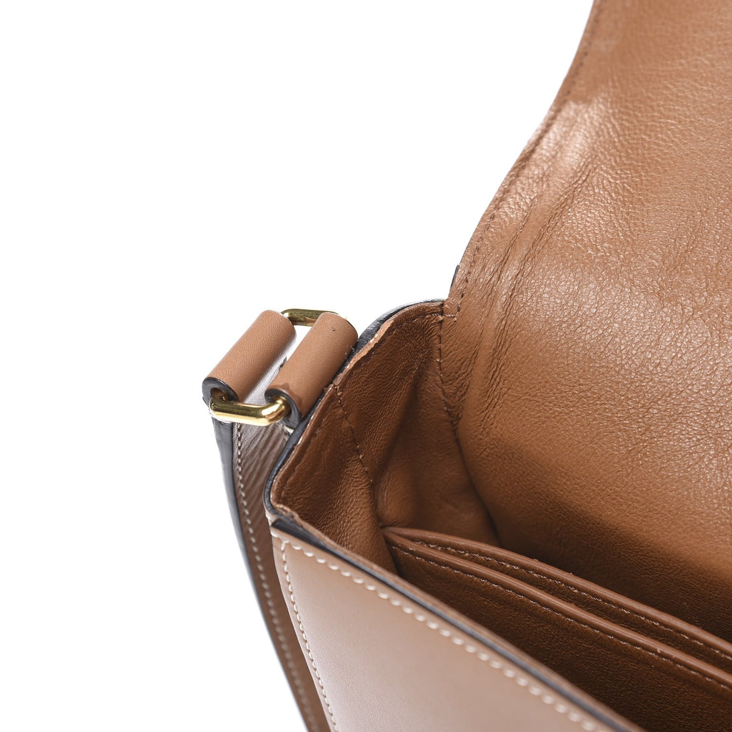 Palmelato Calfskin Medium Trotteur Tan