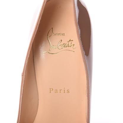 Christian Louboutin Patent So Kate 120 Pumps 37 Nude 5 of 7