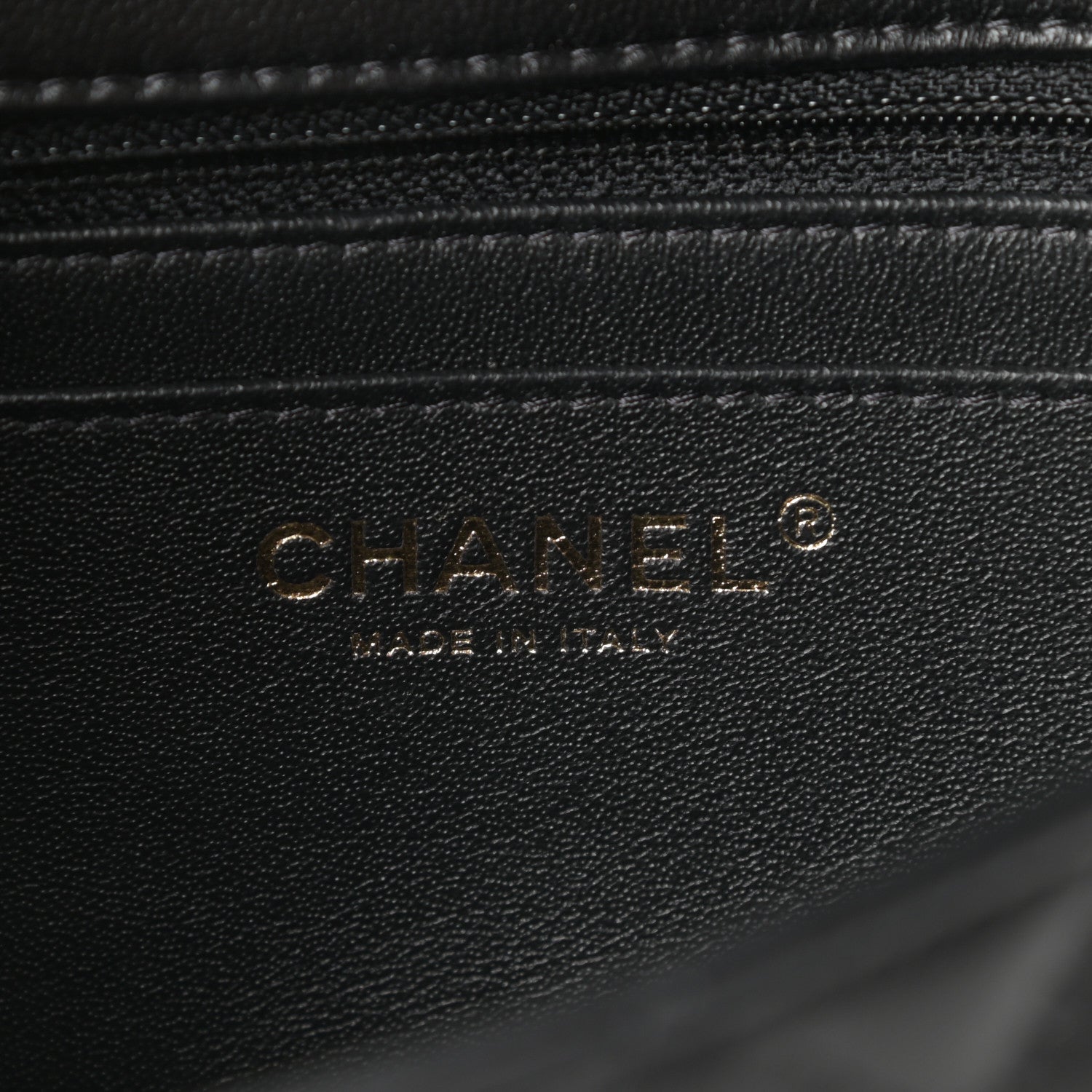Chanel Lambskin Quilted Mini Rectangular Flap Black 7 of 12