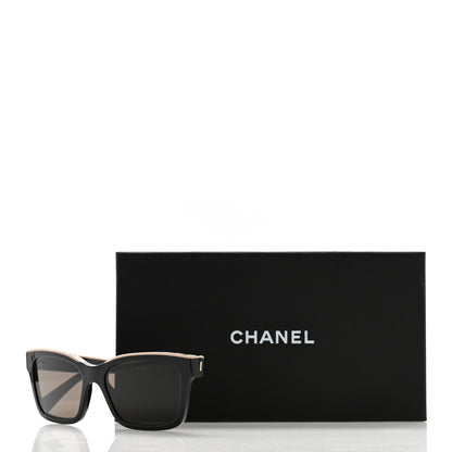 Chanel Acetate Square Sunglasses 5417 Black 8 of 8