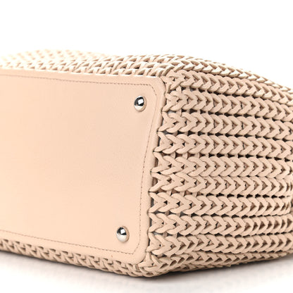 Chanel Calfskin Small Braided CC Tote Beige 11 of 11