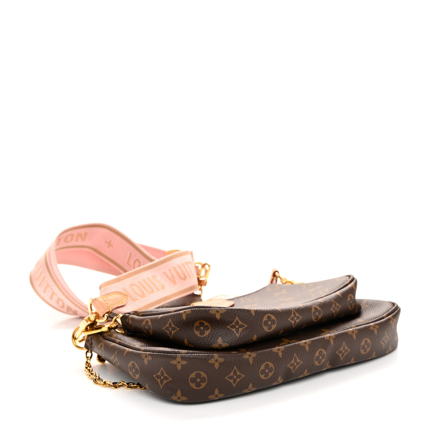 Monogram Multi Pochette Accessories Rose Clair