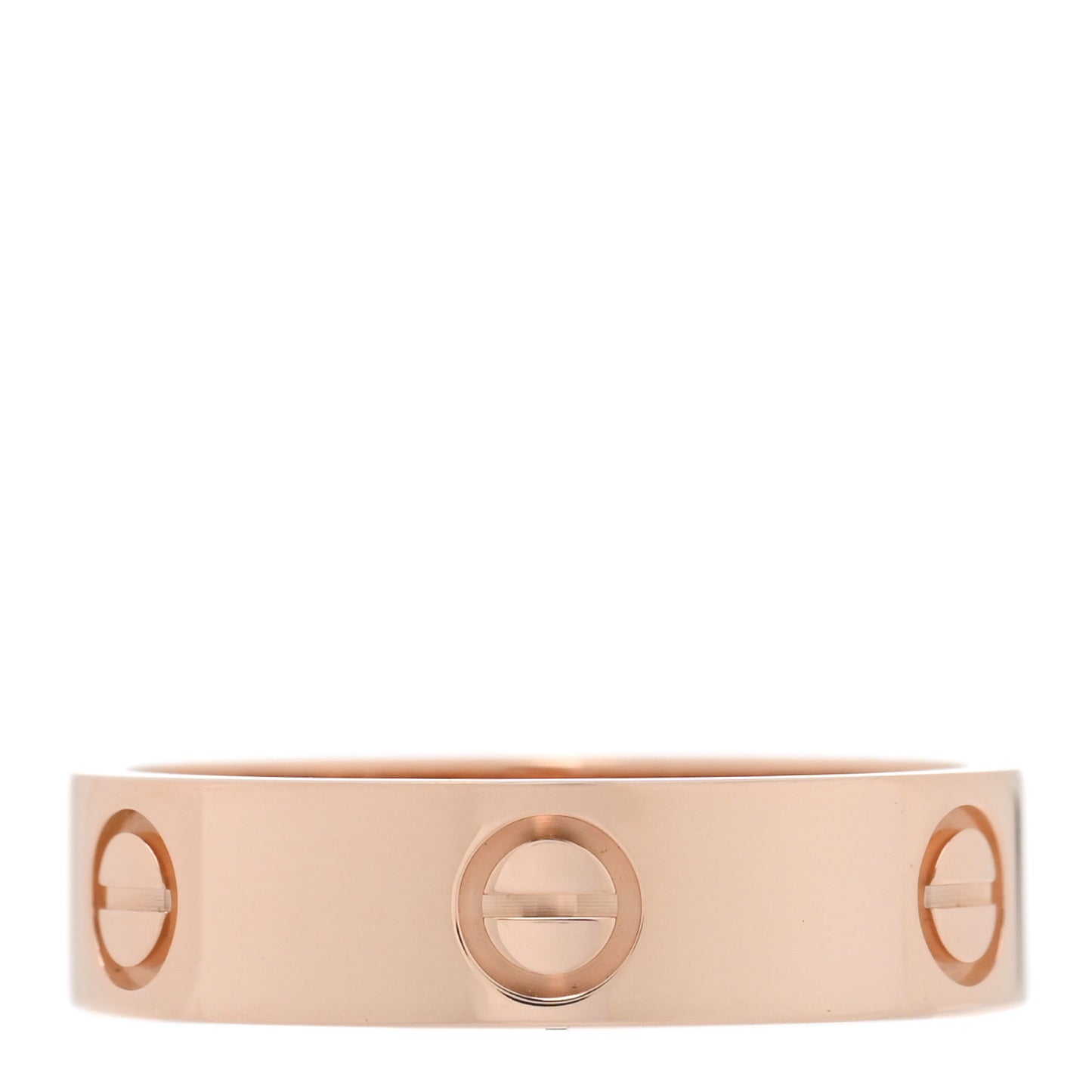 18K Pink Gold 5.5mm LOVE Ring 59 8.75