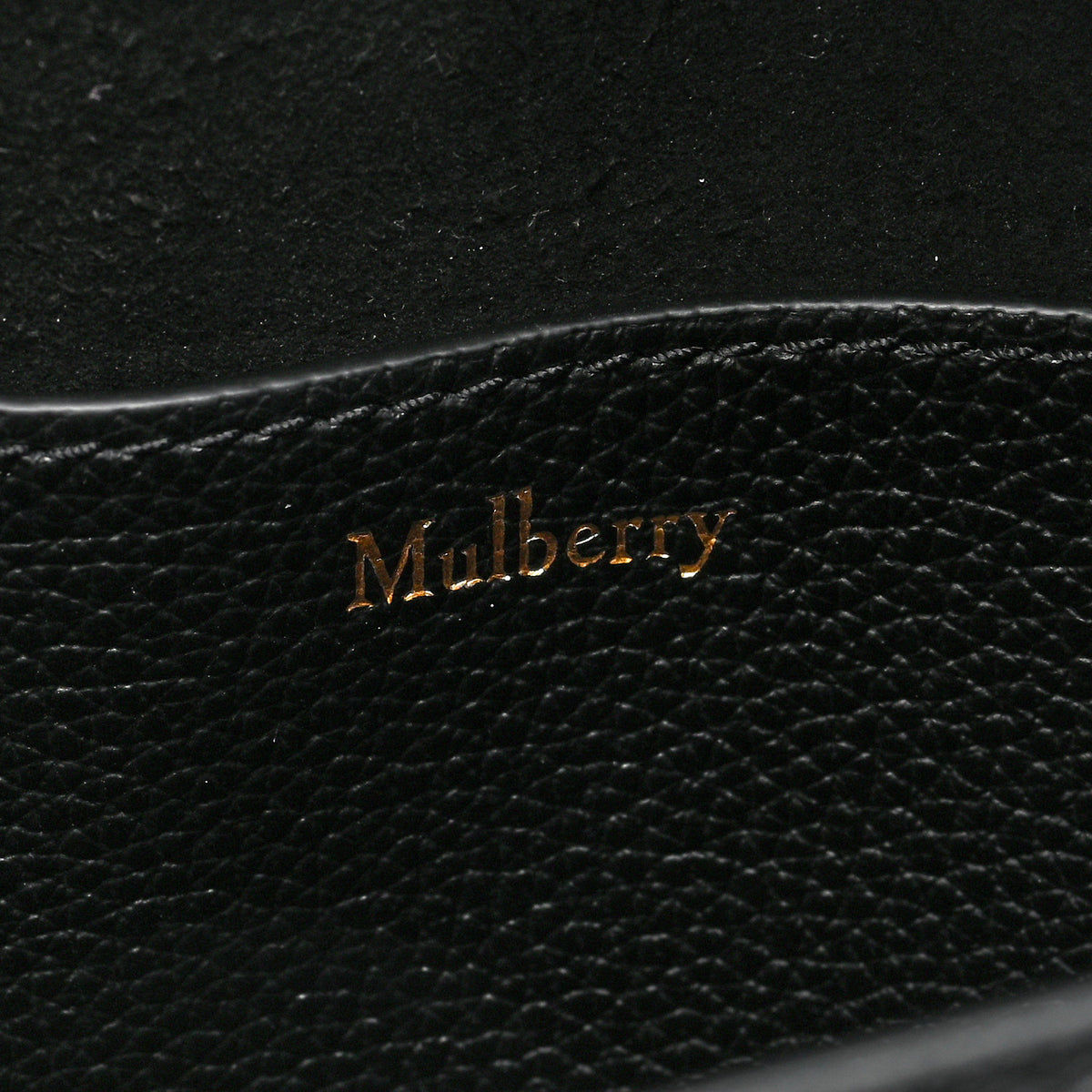 Mulberry Small Classic Grain Mini Bayswater Black 6 of 9