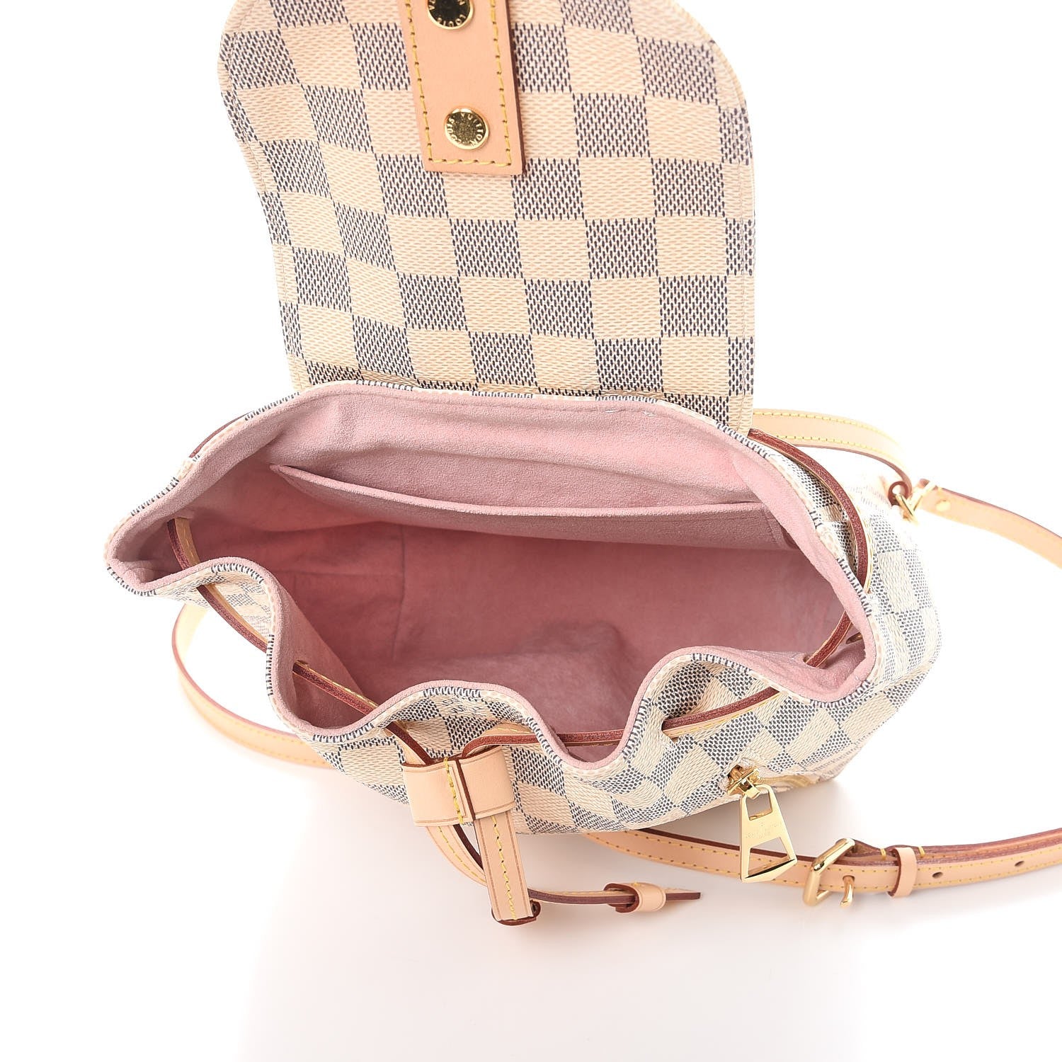 Louis Vuitton Damier Azur Sperone BB Backpack 6 of 9