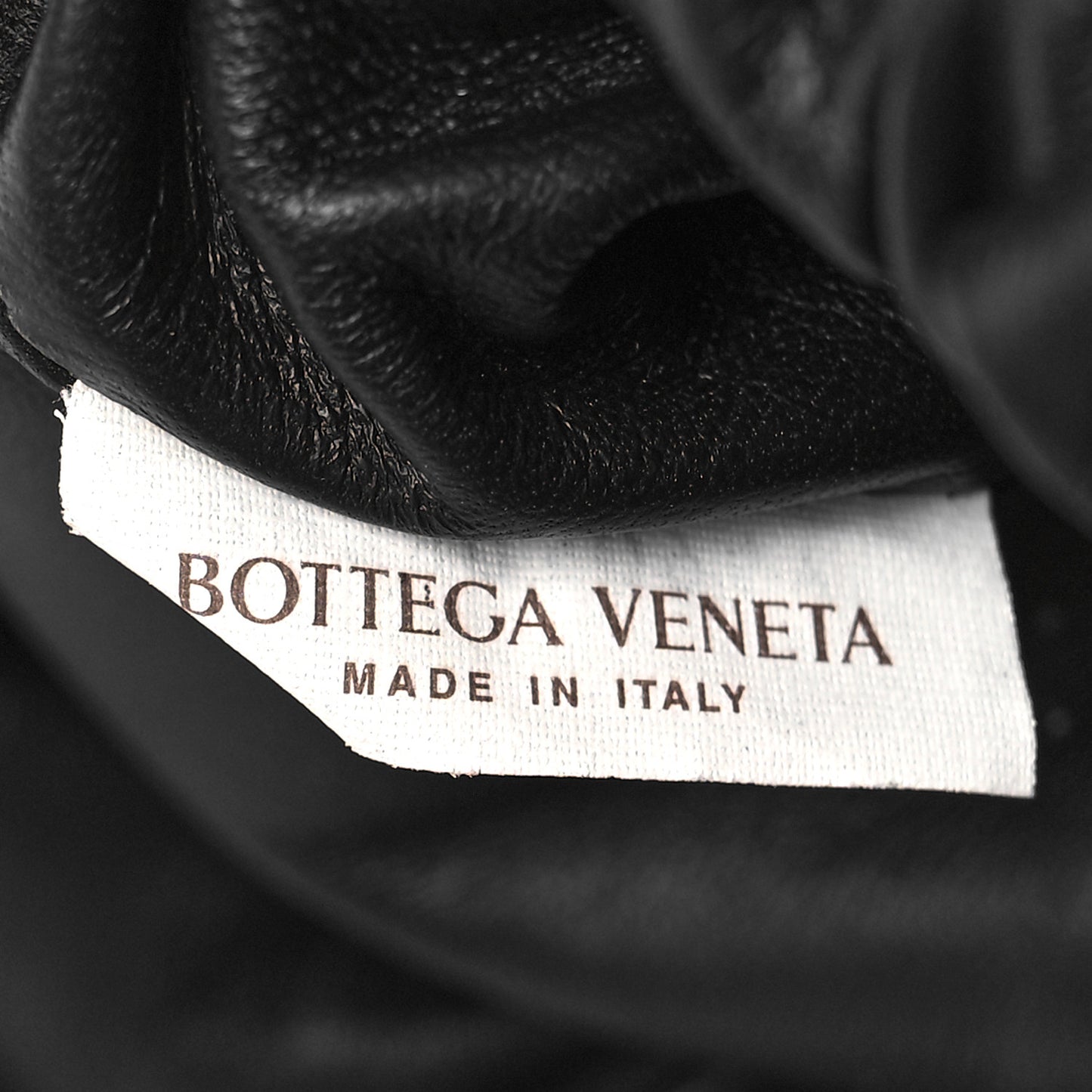 Nappa Intrecciato The Mini Pouch Black