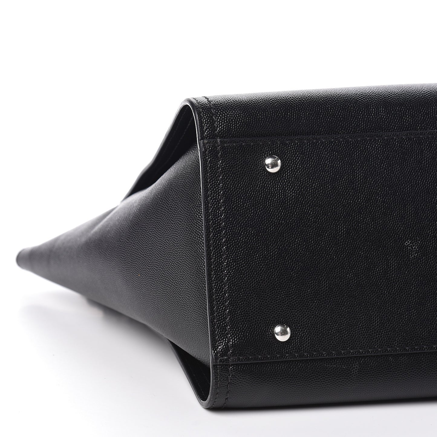 Caviar Small Studded Deauville Tote Black