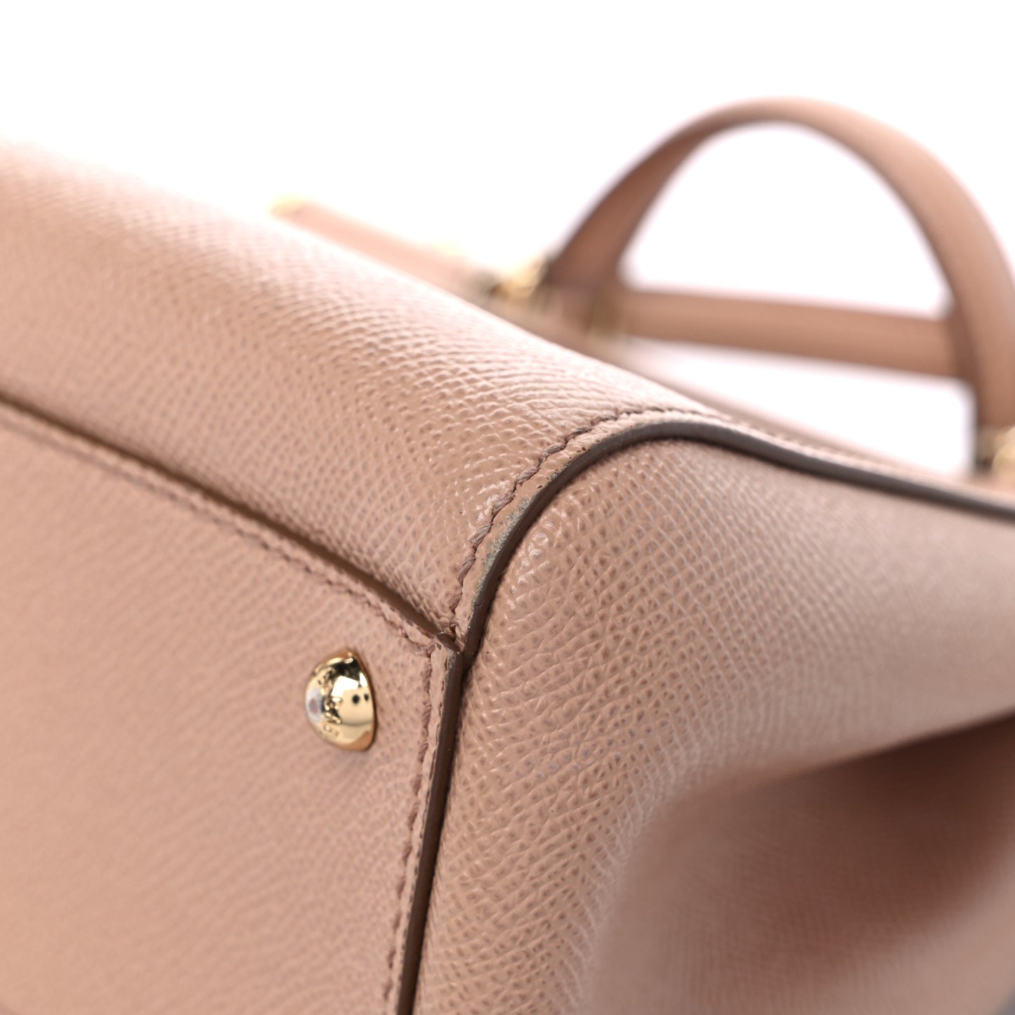 Dauphine Medium Miss Sicily Satchel Beige