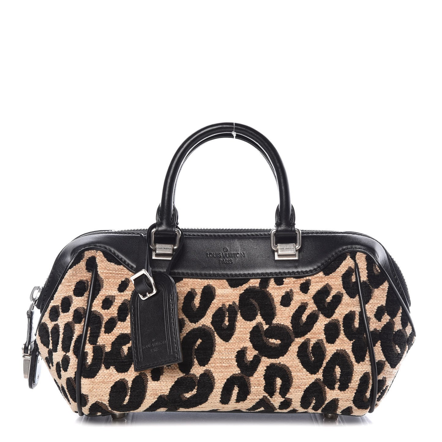 Jacquard Velvet Leopard Print Stephen Sprouse Baby Bag