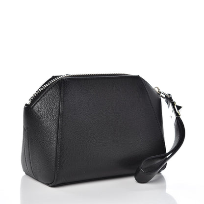 Givenchy Sugar Goatskin Small Antigona Beauty Wristlet Black 3 of 7