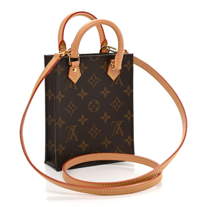 Louis Vuitton Monogram Petit Sac Plat 3 of 8