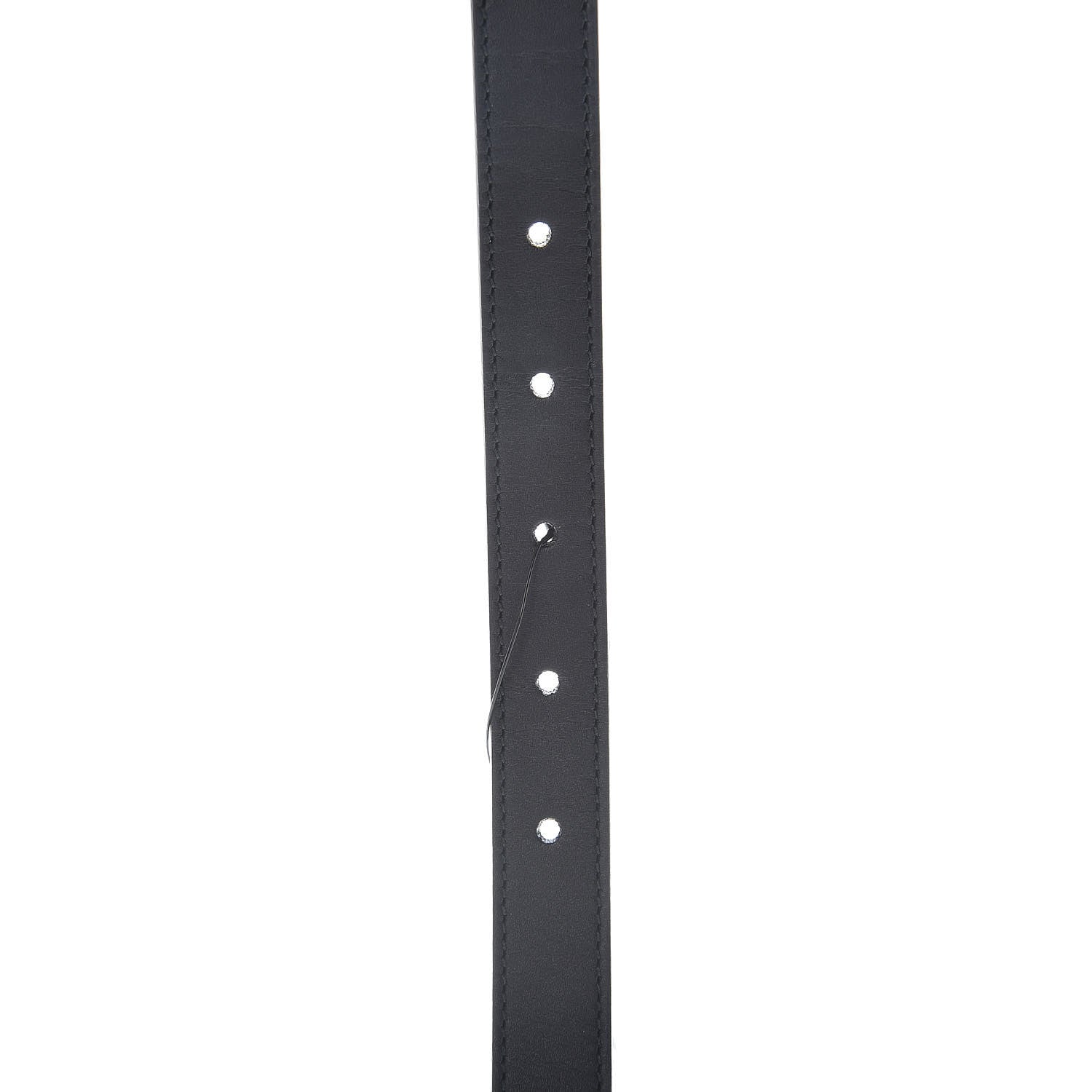 Gucci Calfskin Double G 20mm Belt 80 32 Black 5 of 7