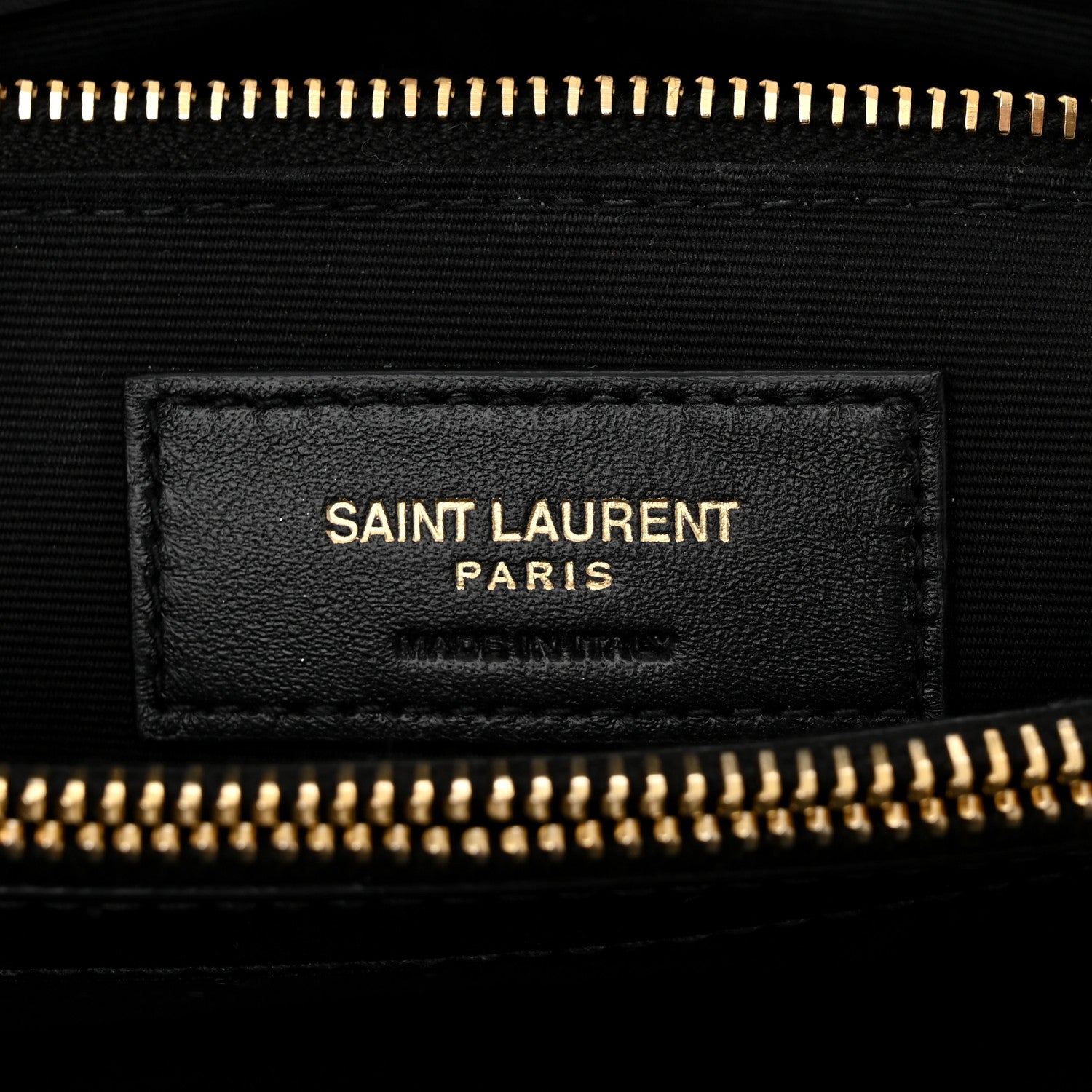 Saint Laurent Calfskin Y Quilted Monogram Medium Loulou Chain Satchel Black 6 of 11