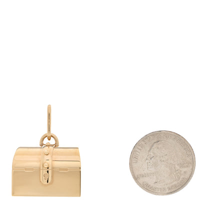 Hermes Permabrass Curiosite Trunk Charm 2 of 4