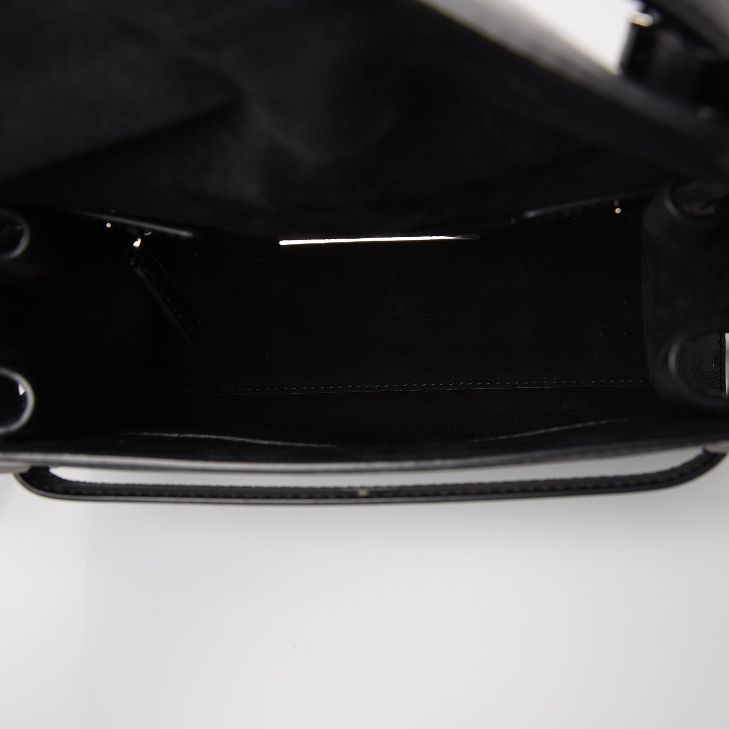 Valentino Garavani Craquele Calfskin Small My Rockstud Frame Bag Black 5 of 6