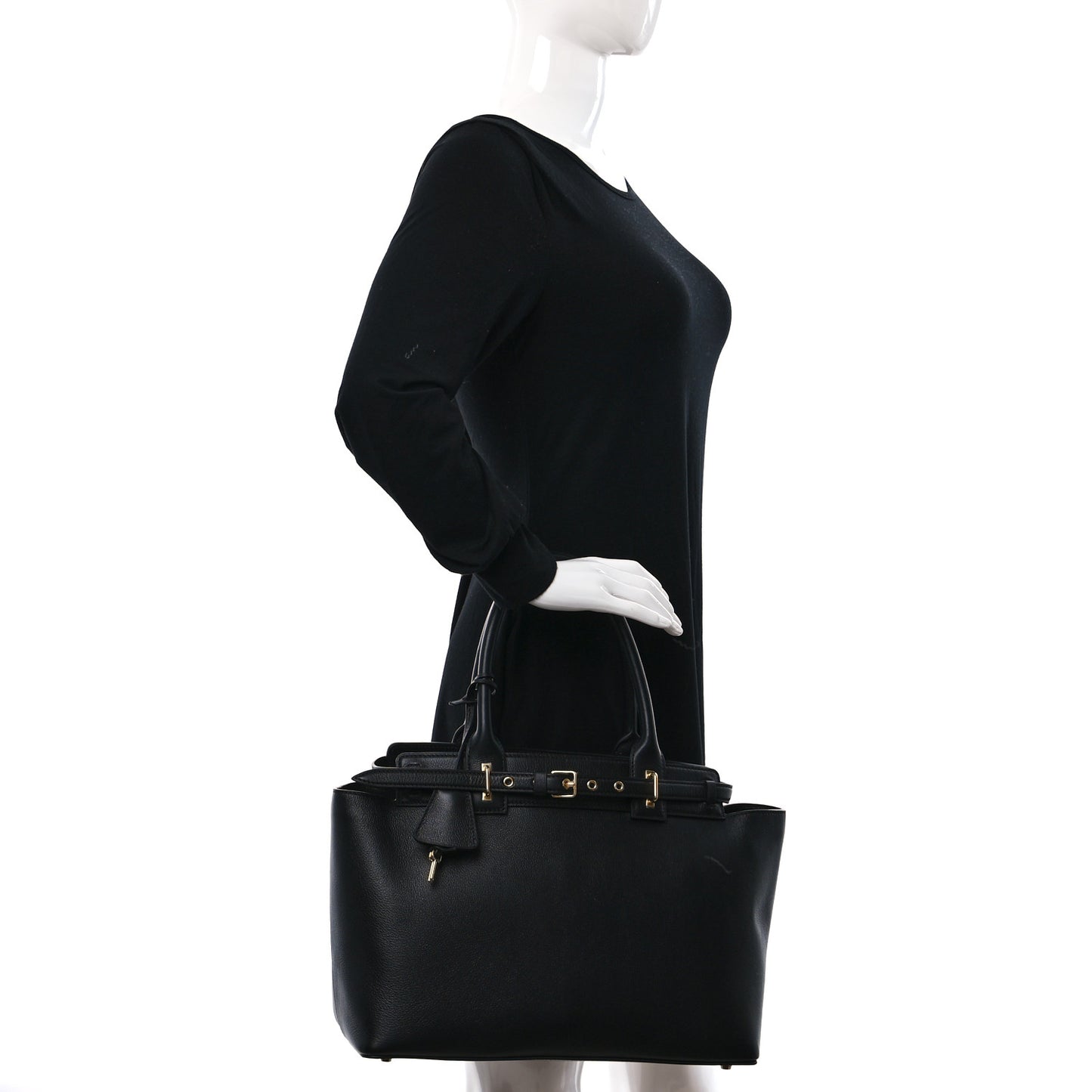 Supple Calfskin Medium Conti Black
